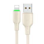 Câble USB vers Lightning Mcdodo CA-4740 avec lumière LED 1,2 m (beige)