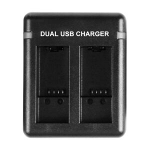Chargeur à 2 emplacements Puluz PU919B pour GoPro Hero 9/10/11/12