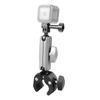 PULUZ support de moto pour caméras sportives (DJI, GoPro, Insta360) (noir) - Ypsilon Computers