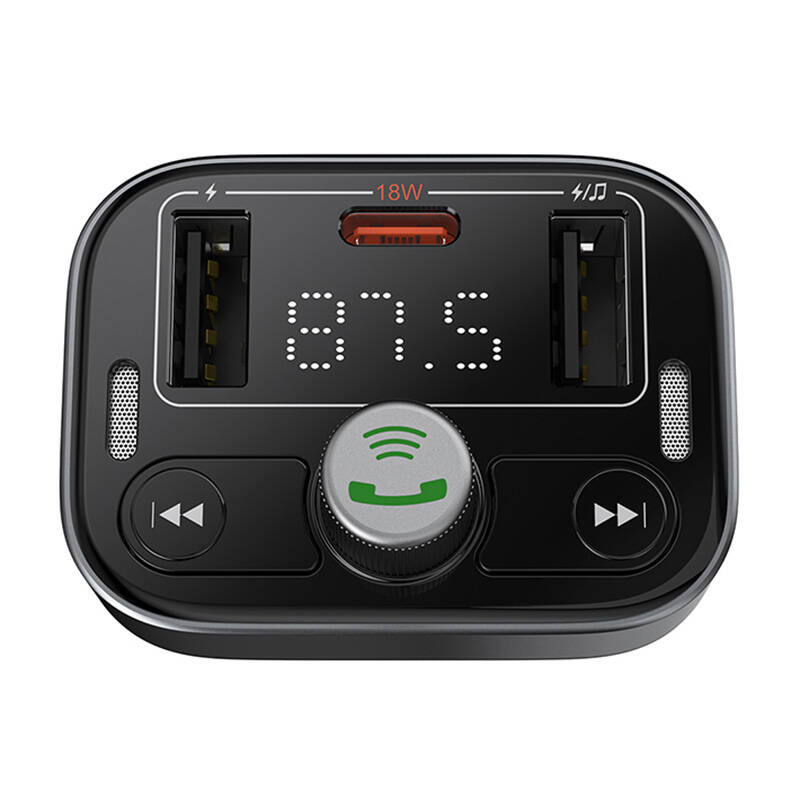 Transmetteur FM Baseus S-09 Pro, Bluetooth (noir) - Ypsilon Computers