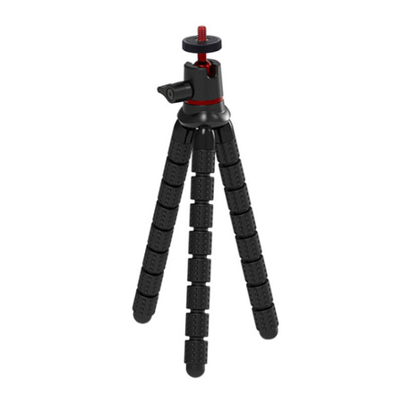 Trépied PULUZ flexible avec télécommande pour téléphones portables (Apple) et caméras sportives (DJI Action, GoPro, Insta360) - Ypsilon Computers