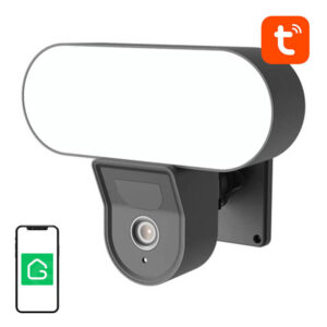 Caméra extérieure WiFi intelligente avec Gosund IPC3 projecteur, IP65 Tuya