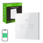 Interrupteur de lumière WiFi Smart Touch Gosund SLS2 (N optionnel, double) Tuya