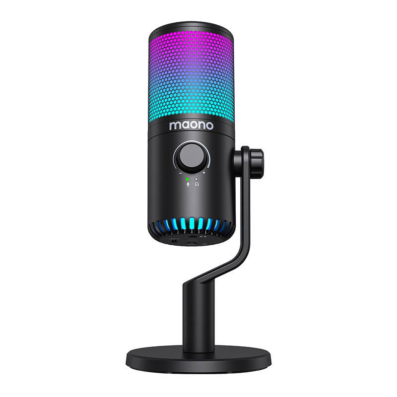 Microphone de jeu Maono DM30RGB (noir) - Ypsilon Computers