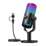 Microphone de jeu Maono DM30RGB (noir)