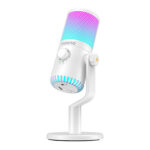 Microphone de jeu Maono DM30RGB (blanc)