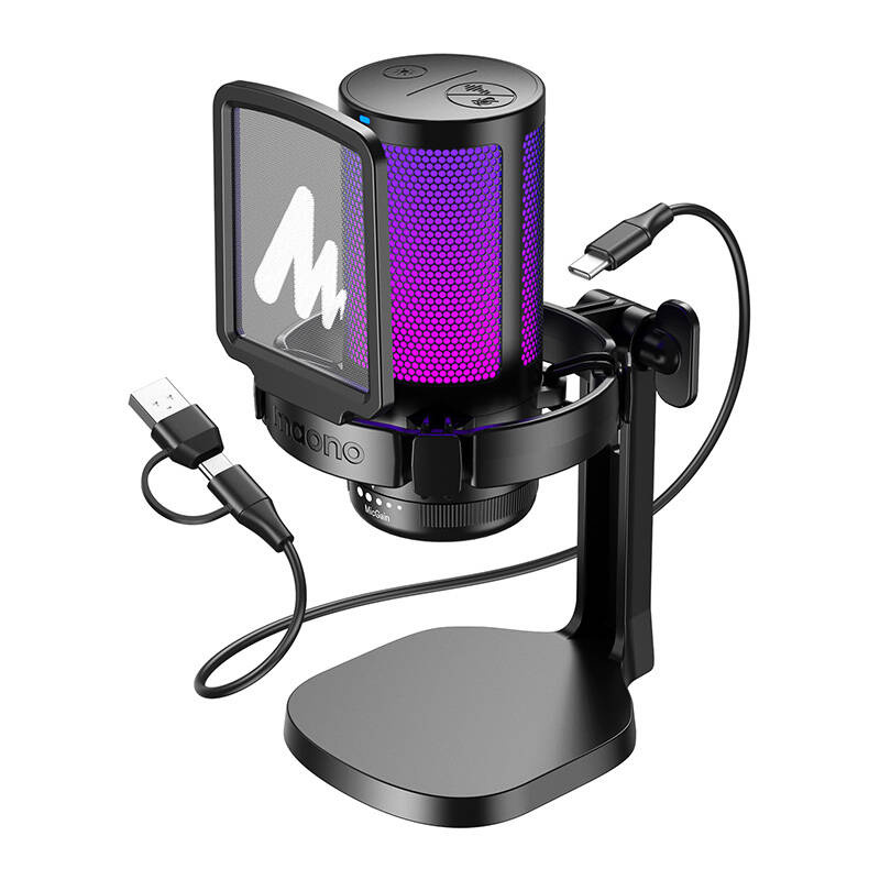 Microphone de jeu Maono DGM20 (noir) - Ypsilon Computers