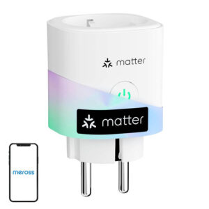 Prise intelligente MEROSS MSS315CFH-EU avec mesure d'énergie (Matter)