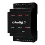 Shelly Pro 3 Rail DIN Relais 3 canaux, WiFi/LAN