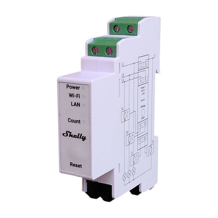 Compteur d'énergie Shelly PRO 3EM 400A 3-Phase, WiFi/Bluetooth - Ypsilon Computers