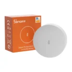 Capteur intelligent de température et d&rsquo;humidité ZigBee Sonoff SNZB-02P (rond)