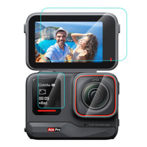 Film en Verre Trempé 3 en 1 PULUZ Pour Insta360 Ace Pro (PU951T)