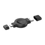 Chargeur sans fil Choetech T606-F pour montre connectée (noir)