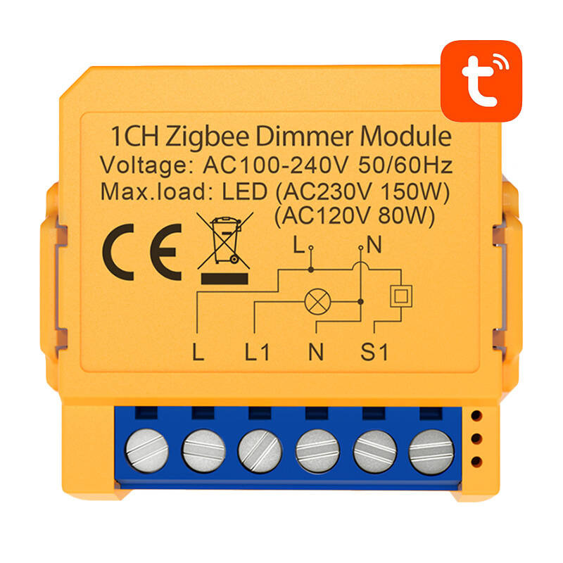 Interrupteur de prise intelligente ZigBee Avatto ZDMS16-1 TUYA - Ypsilon Computers