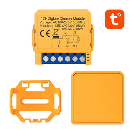 Interrupteur de prise intelligente ZigBee Avatto ZDMS16-1 TUYA - Ypsilon Computers
