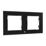 Cadre Double Shelly Switch (Noir)