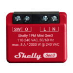 Contrôleur Shelly 1PM Mini Gen3, WiFi/Bluetooth