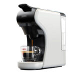 MACHINE À CAFÉ EN CAPSULE 4 EN 1 HiBREW H1A-blanc (blanc)