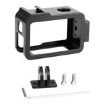 Cage en Métal avec Chaîne Froide PULUZ pour DJI Osmo Action 4/3