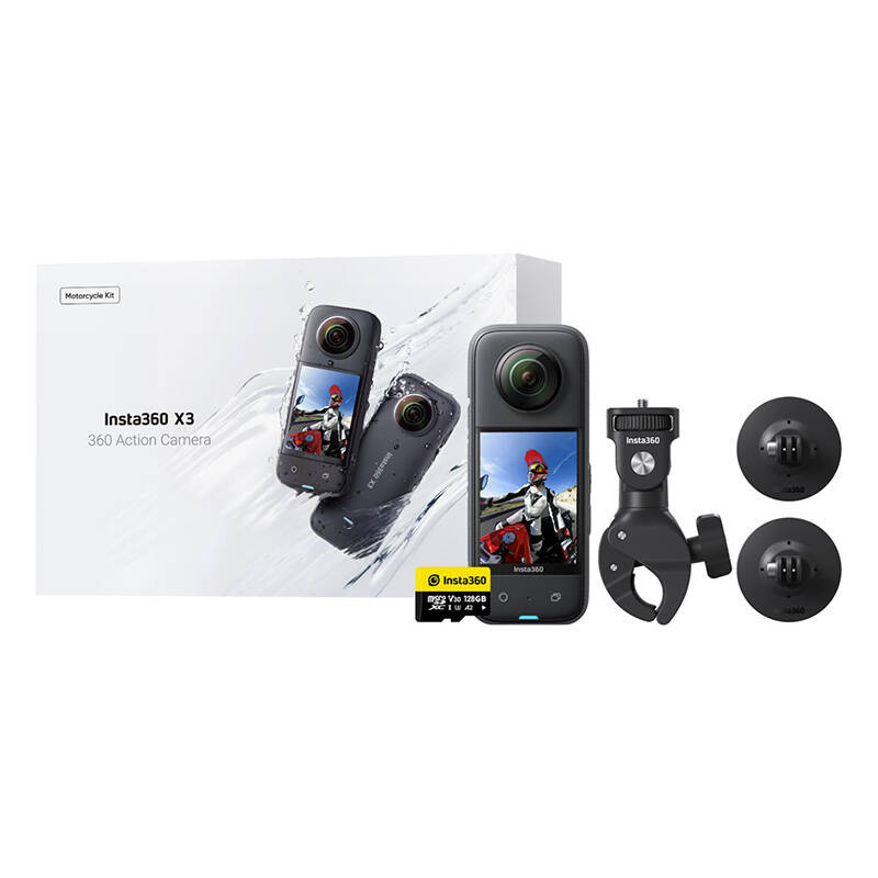 Ensemble Insta360 X3 Édition Moto - Ypsilon Computers