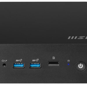 Black Intel SOC 3 100U Integrated Graphics N/A 2 slots - Max 64GB RAM 2*M.2 & 1*2.5i no HDD no OS 802.11AX 5 Air cooling 120W 3y