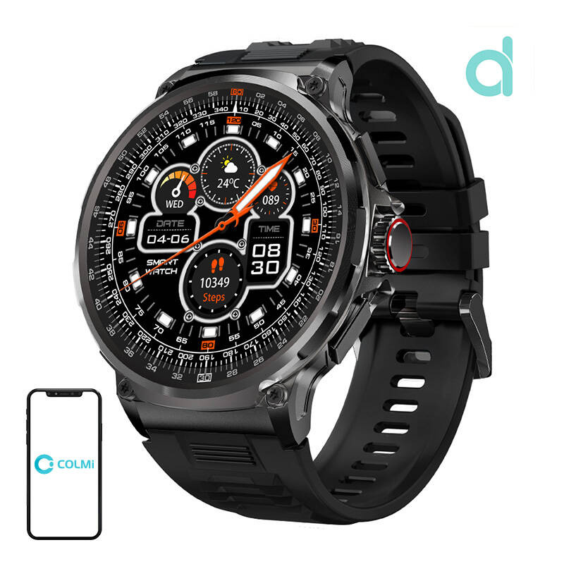 Montre intelligente Colmi V69 (noire) - Ypsilon Computers