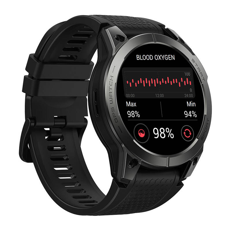 Zeblaze Stratos 3 Pro Montre Intelligente (Noir) - Ypsilon Computers