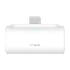 Batterie Externe Baseus Compact 5000mAh, 20W, USB-C (blanche) - Ypsilon Computers