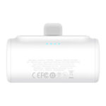Batterie Externe Baseus Compact 5000mAh, 20W, USB-C (blanche)