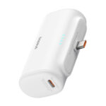 Batterie Externe Baseus Compact 5000mAh, 20W, USB-C (blanche)