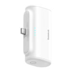Batterie Externe Baseus Compact 5000mAh, 20W, USB-C (blanche)