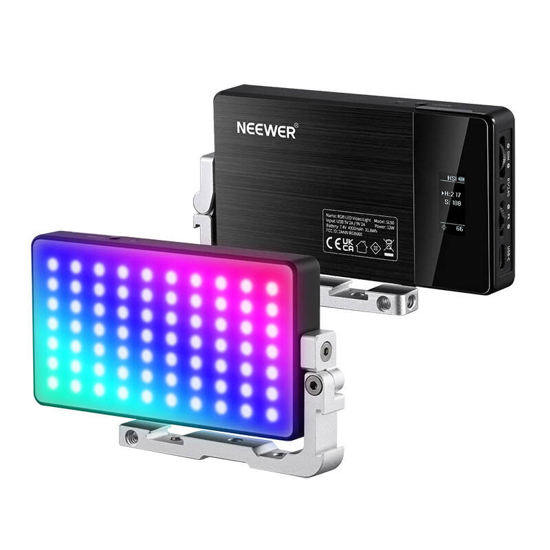 Lampe Neewer SL90 Pro LED RGB 12W 2500-10000K - Ypsilon Computers