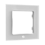 Cadre de commutateur Shelly simple (Blanc)