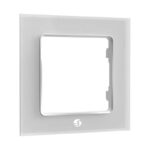 Cadre de commutateur Shelly simple (Blanc)