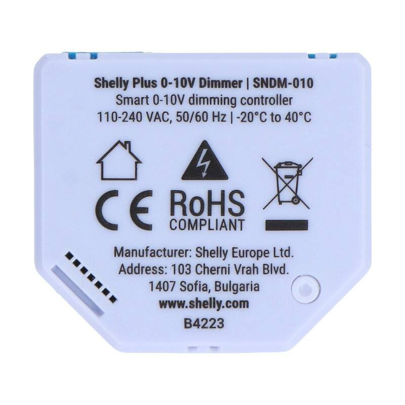 Dimmer Shelly Plus 0-10V - Ypsilon Computers