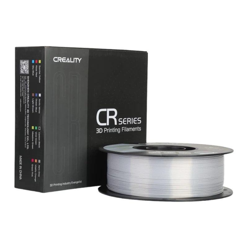 Filament CR-Silk PLA Creality (Argent) - Ypsilon Computers