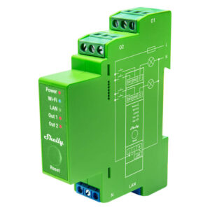 Interrupteur Intelligent sur Rail DIN Shelly Pro Dimmer, 2 canaux
