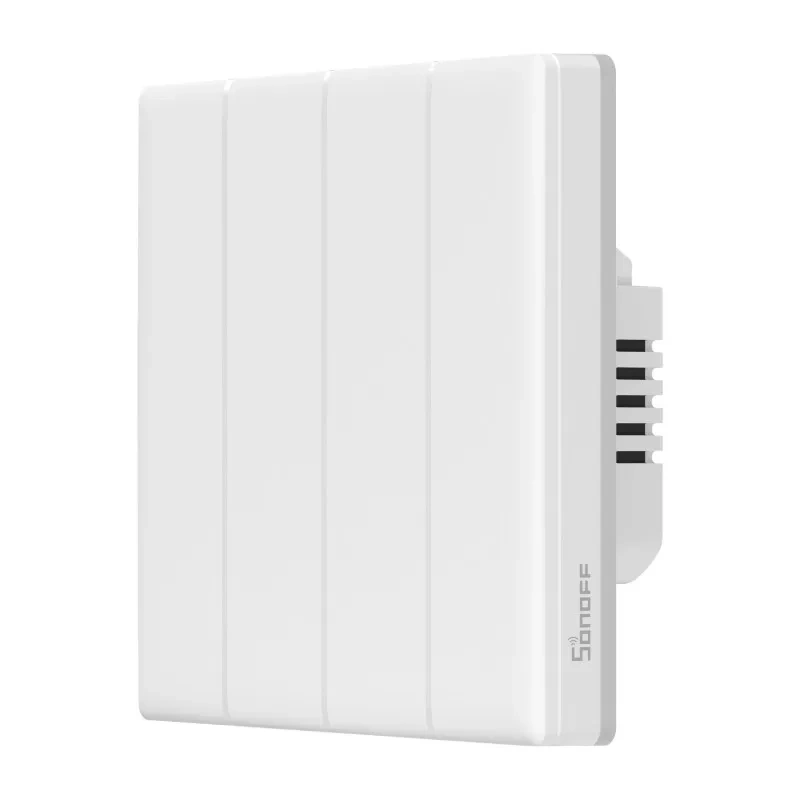 Interrupteur Mural Tactile Wi-Fi Intelligent Sonoff TX T5 4C (4-canaux) - Ypsilon Computers