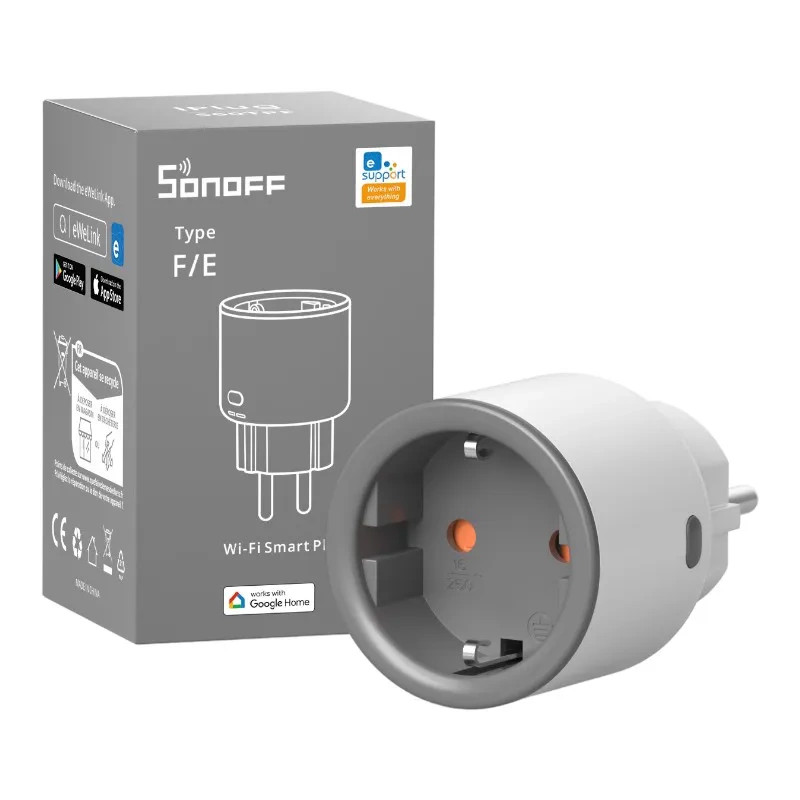 Prise intelligente WiFi Sonoff S60TPF - Ypsilon Computers