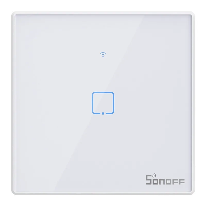 Interrupteur Intelligent WiFi + RF 433 Sonoff T2 EU TX (1-canal) mis à jour - Ypsilon Computers