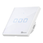 Interrupteur Intelligent WiFi + RF 433 Sonoff T2 EU TX (3-canaux) mis à jour