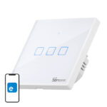 Interrupteur Intelligent WiFi + RF 433 Sonoff T2 EU TX (3-canaux) mis à jour