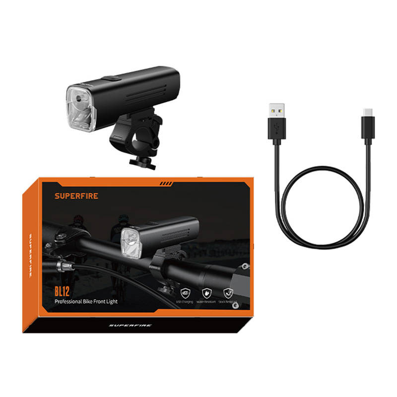 Lumière de vélo Superfire BL12, 4800mAh, USB - Ypsilon Computers