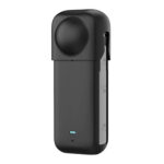 Coque de protection en silicone PULUZ pour Insta360 X4 (noir)
