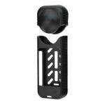 Coque de protection en silicone + protection d&rsquo;objectif Sunnylife pour Insta360 X4 (noir)
