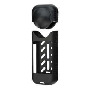 Coque de protection en silicone + protection d'objectif Sunnylife pour Insta360 X4 (noir)