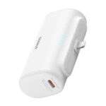 Batterie externe OS-Baseus Compact IP 5000mAh 20W (blanc)
