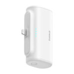 Batterie externe OS-Baseus Compact IP 5000mAh 20W (blanc)