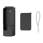 Ensemble de Coque en Silicone avec Sangle PULUZ Pour DJI OSMO Pocket 3 (Noir)