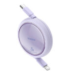 Câble USB Baseus Free2Pull USB-C vers iP 20W 1m (violet)